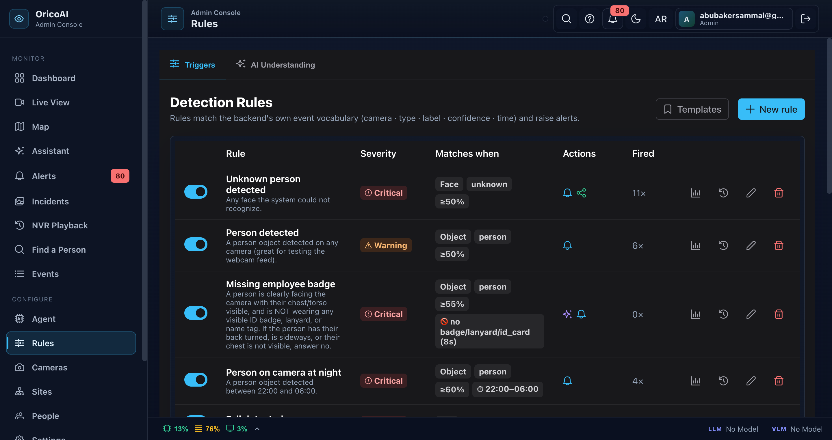 Detection Rules