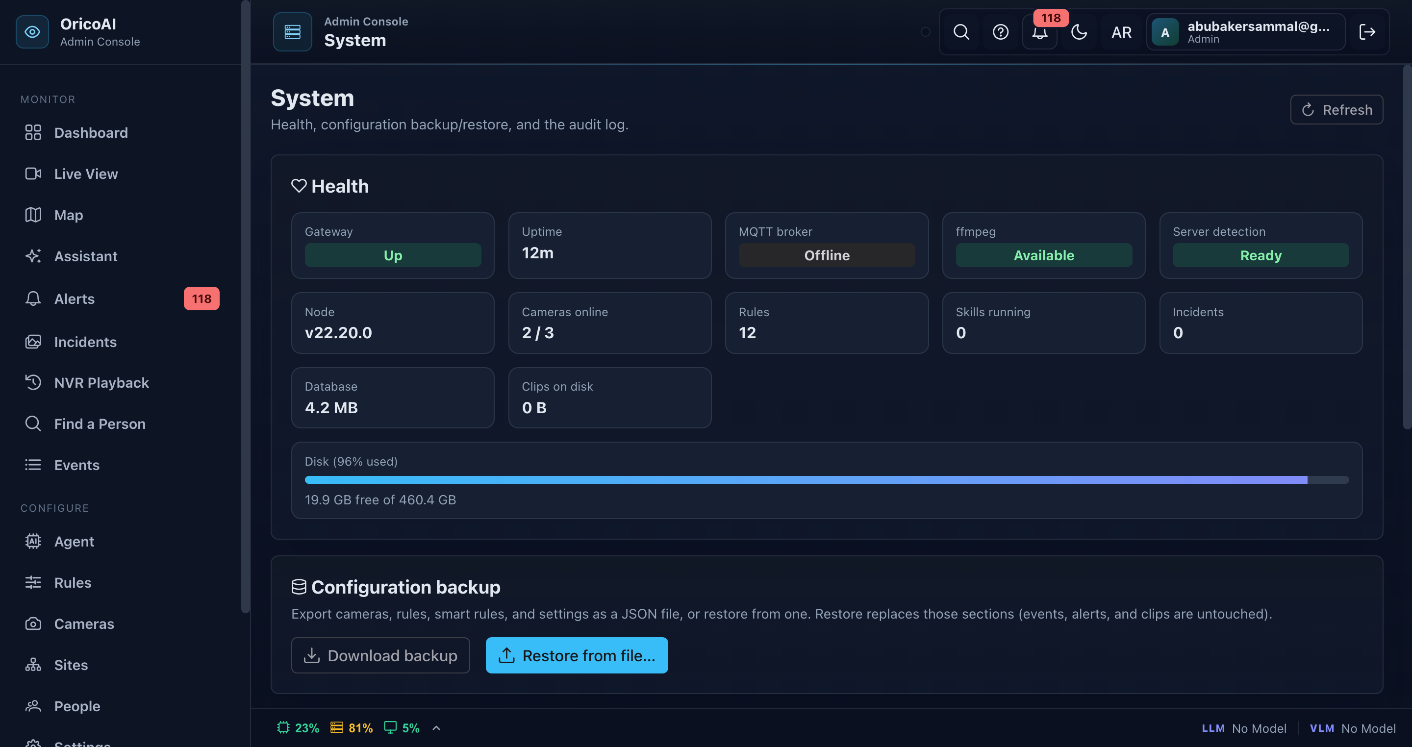 System health