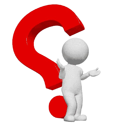 شخص يطرح سؤالاً